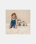 Păpușă textilă Jim 50 cm - colecția Vintage Sunny Stripes - Little Dutch - imagine 4