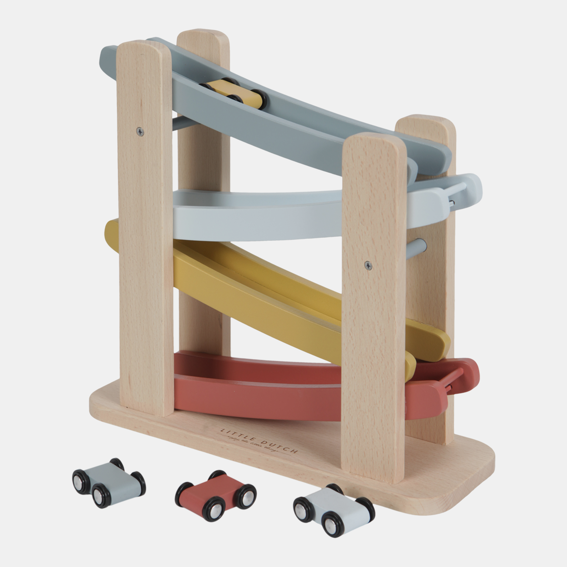 LD4705-Pure-Nature-Ramp-Race-Track-Product-3.png Jucărie din lemn Pistă de curse Colecția Pure&Nature Littke Dutch - imagine 1