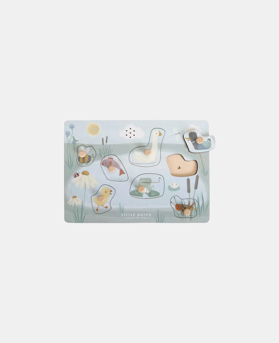LD4763.jpg Puzzle din lemn FSC cu sunete - colectia Goose - Little Dutch - imagine 1