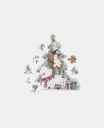 Colecția de Crăciun Puzzle Jigsaw XL din carton FSC Little Dutch