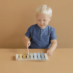 Xilofon din lemn Blue Little Dutch - imagine 5