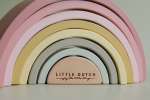 Jucărie din lemn Curcubeu Pink Little Dutch - imagine 8