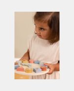 Puzzle 3D din lemn cu ceas - Little Dutch - imagine 5