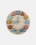 Puzzle 3D din lemn cu ceas - Little Dutch - imagine 7
