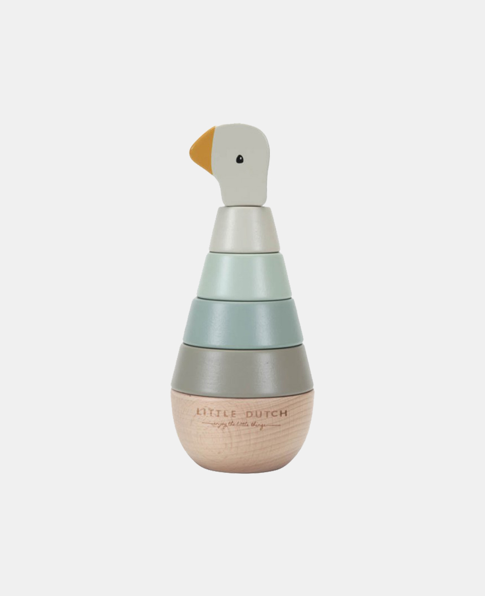 LD7073.jpg Jucărie de echilibru pentru stivuire din lemn Little Goose Little Dutch - imagine 1