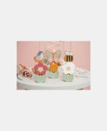 Masuta din lemn FSC cu activitati - Flowers & Butterflies - Little Dutch - imagine 6