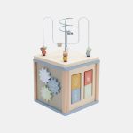 Jucarie din lemn FSC - Cub cu Activitati - Ocean - Little Dutch