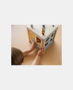 Jucarie din lemn FSC - Cub cu Activitati - Ocean - Little Dutch - imagine 4