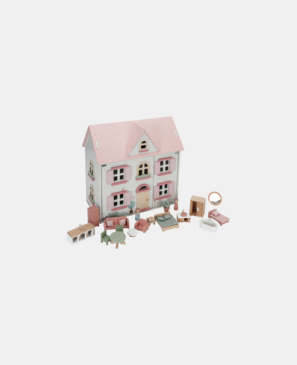 LD7117.jpg Căsuță de păpuși cu mobilier din lemn FSC- Little Dutch - imagine 1