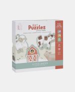 Puzzle 6 în 1 din carton FSC - Little Farm - Little Dutch - imagine 2