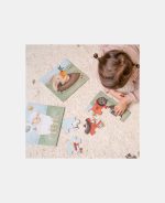 Puzzle 4 în 1 din carton FSC - Little Farm - Little Dutch - imagine 4