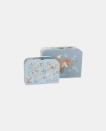 Valiză decorativă - set 2 bucăți - Forest Friends - Little Dutch