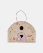 Căsuță de păpuși portabilă din lemn FSC cu zâne și mobilier - Fairy Garden - Little Dutch - imagine 3