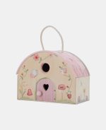 Căsuță de păpuși portabilă din lemn FSC cu zâne și mobilier - Fairy Garden - Little Dutch - imagine 7