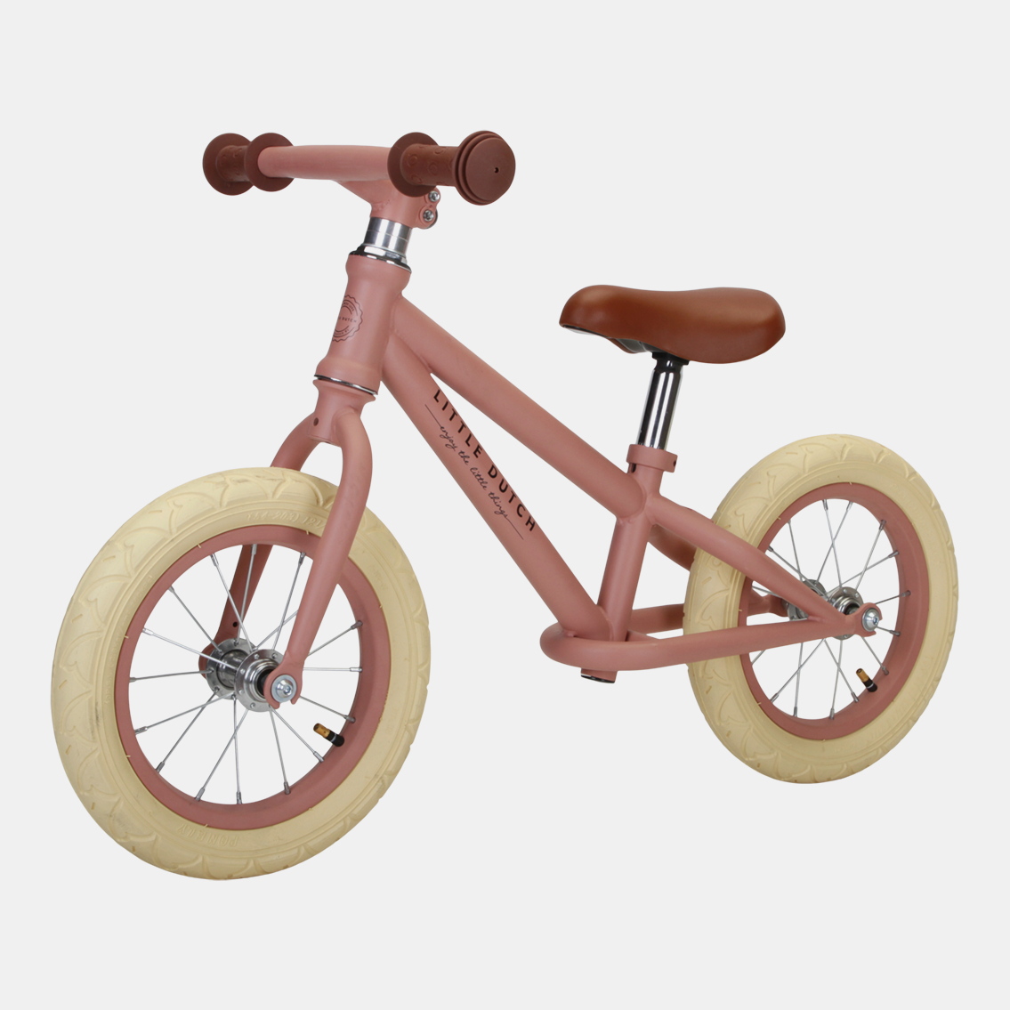 LD8000-Balance-Bike-Pink_1.png Bicicleta de echilibru Little Dutch roz mat - imagine 1