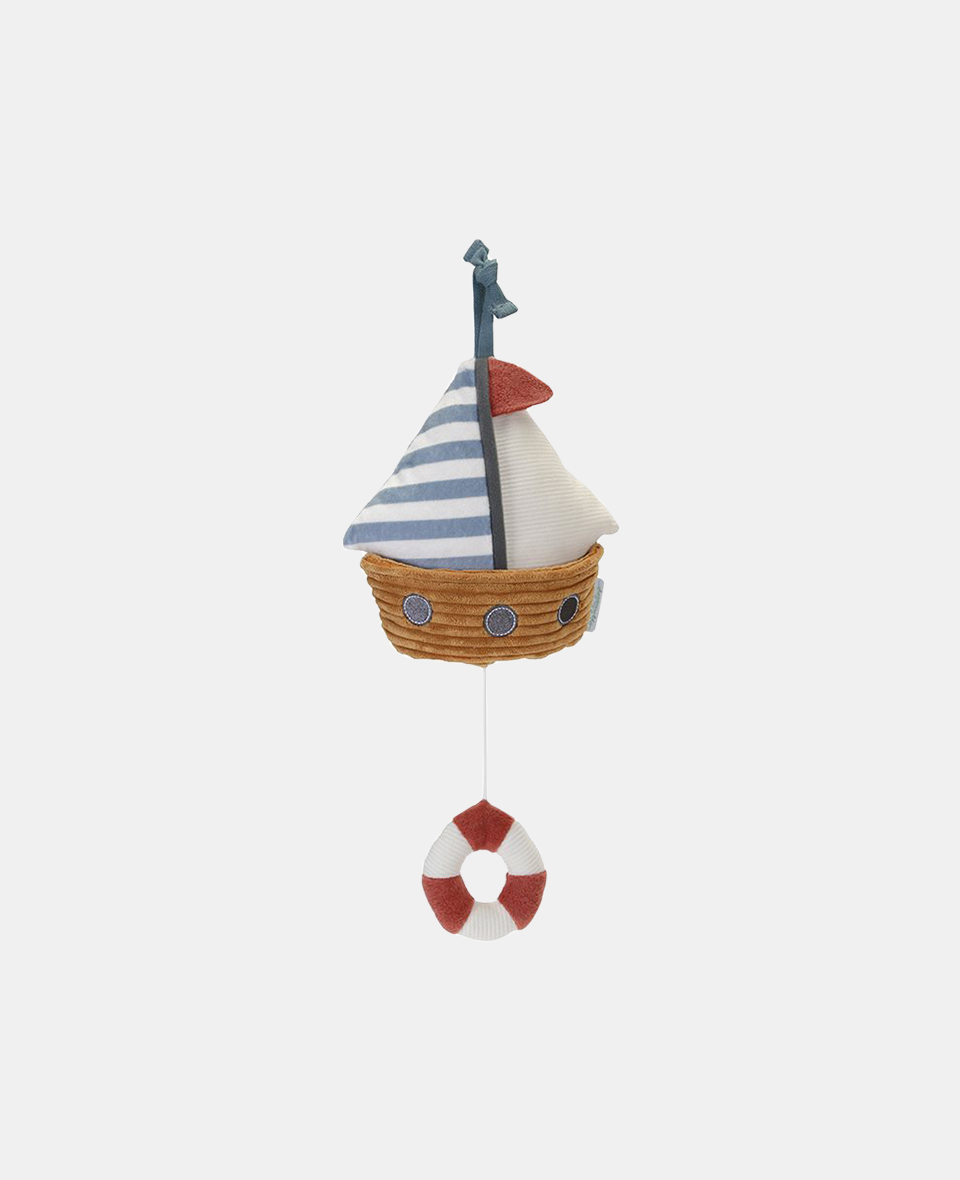 LD8605.jpg Jucărie din pluș muzicală Sailors Bay Little Dutch - imagine 1