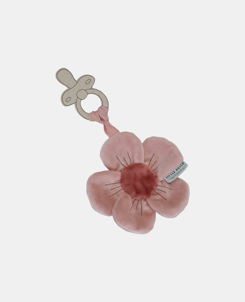 LD8718.jpg Suport pentru suzeta Floare colecția Flowers & Butterflies Little Dutch - imagine 1