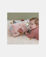 Triunghi soft de activitati pentru bebelusi - Flowers & Butterflies - Little Dutch - imagine 3