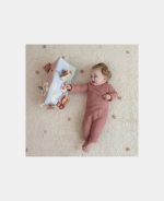 Triunghi soft de activitati pentru bebelusi - Flowers & Butterflies - Little Dutch - imagine 5