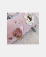 Triunghi soft de activitati pentru bebelusi - Flowers & Butterflies - Little Dutch - imagine 6