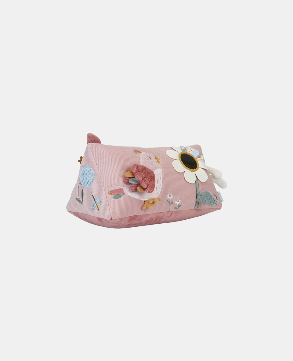LD8723.jpg Triunghi soft de activitati pentru bebelusi - Flowers & Butterflies - Little Dutch - imagine 1