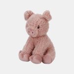Jucărie din pluș - Pig - 17 cm - Colecția Little Farm - Little Dutch