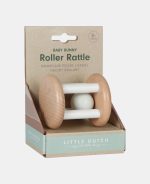 Jucărie din lemn FSC pentru bebeluși - Cilindru cu bila - Baby Bunny - Little Dutch - imagine 5