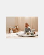 Set de 4 cuburi senzoriale pentru bebeluși- Forest Friends- Little Dutch - imagine 5