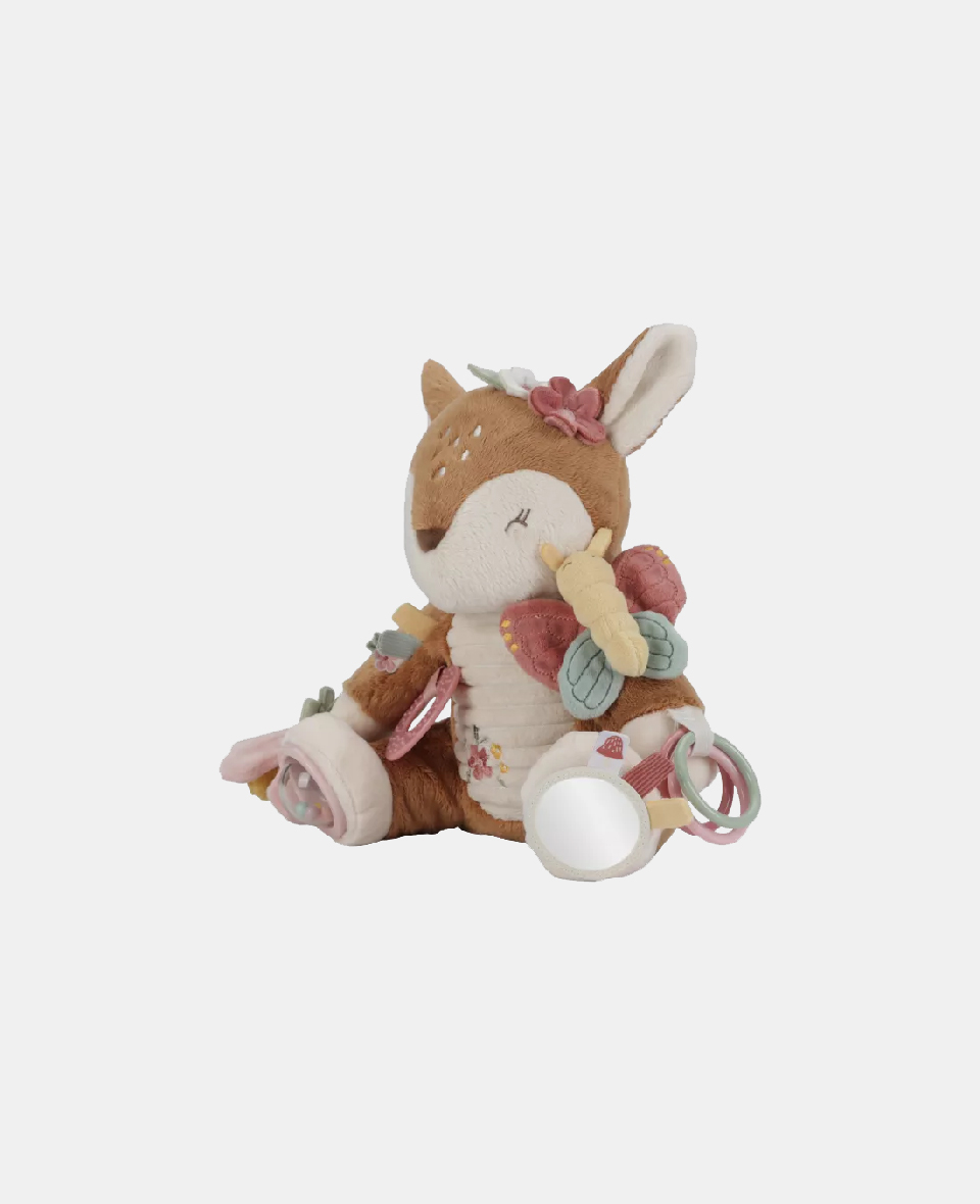 LD9018.jpg Jucărie din pluș senzorială- Căprioară- Fairy Garden- Little Dutch - imagine 1