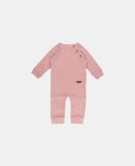 Salopetă pentru bebeluși Pink Melange Little Dutch
