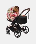 Carucior 2 in 1 Landou MIOS Lux Spring Blossom Light | light beige + Cadru Carucior pentru Copii Mios Rosegold + Parte Sport Carucior MIOS Spring Blossom Light | light beige Cybex Fashion - imagine 3