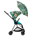 Parte Sport Carucior MIOS WE THE BEST BLUE | mid turquoise + Cadru Carucior pentru Copii Mios Matt Black Cybex Platinum - imagine 9