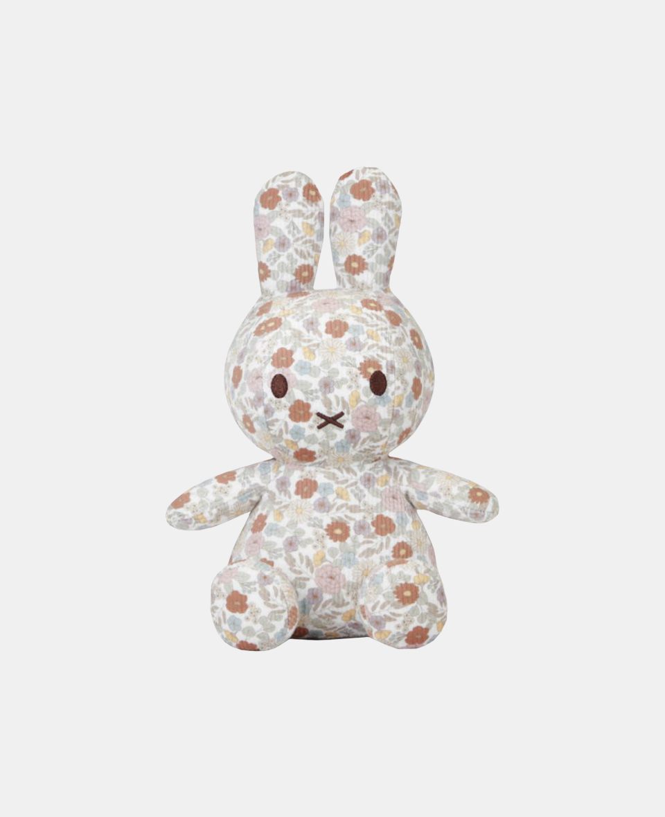 NIJN751.jpg Jucarie din plus - 25 cm - Miffy Vintage Little Flowers - Little Dutch - imagine 1