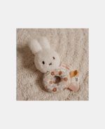 Jucarie zornaitoare din plus cu inel - Miffy Vintage Little Flowers - Little Dutch - imagine 4