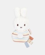 Jucarie zornaitoare din plus cu inel - Miffy Vintage Sunny Stripes - Little Dutch - imagine 2