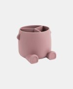 Cutiuta organizator pentru creioane din silicon - Mahogany - Nuuroo