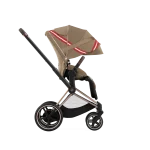 Parte Sport Carucior Priam Design Collaborations One Love + Cadru Carucior pentru Copii Priam Matt Black Cybex Platinum - imagine 5