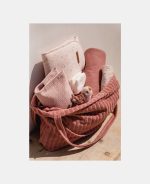 Geanta pentru plaja - Pink Blush - Little Dutch - imagine 4