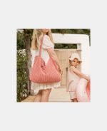 Geanta pentru plaja - Pink Blush - Little Dutch - imagine 6