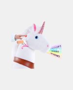 Ponei unicorn ride-on cu mecanism de mișcare și sunete -  3-5 ani - imagine 4