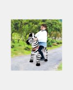 Zebra Ride-On cu mecanism de mișcare - 3-5 ani - imagine 6