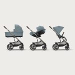 Cărucior Balios S Lux SLV Stone Grey Cybex Gold - imagine 14