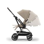 Cărucior Eezy S Twist+2 cadru Argintiu și Pachet Fog Grey/2024 Cybex Gold - imagine 12