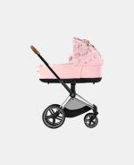 Landou Priam Lux pentru căruciorul Priam Fashion Collections Pale Blush + Cadru Carucior pentru Copii Priam Rosegold Cybex Platinum