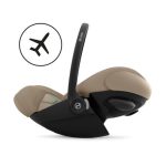 Scoică Auto pentru Copii Cloud G i-SIZE Plus Ocean Blue Cybex Gold - imagine 14