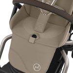 Cărucior Eezy S Twist+2 cadru Argintiu și Pachet Fog Grey/2024 Cybex Gold - imagine 14