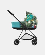 Carucior 2 in 1 Landou MIOS Lux WE THE BEST BLUE | mid turquoise + Cadru Carucior pentru Copii Mios Chrome Black + Parte Sport Carucior MIOS WE THE BEST BLUE | mid turquoise Cybex Fashion - imagine 3