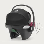 Scoică Auto pentru Copii Aton B2 i-Size Comfort Steel Grey Cybex Silver - imagine 3