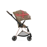 Parte Sport Carucior MIOS One Love | multicolor + Cadru Carucior pentru Copii Mios Chrome Brown Cybex Platinum - imagine 4