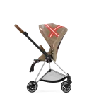 Parte Sport Carucior MIOS One Love | multicolor + Cadru Carucior pentru Copii Mios Chrome Brown Cybex Platinum - imagine 5
